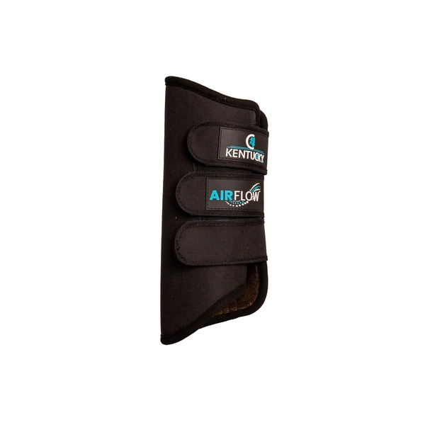 Kentucky ochraniacze na tył Eventing Boots 3D Air Flow Skin Friendly - czarne