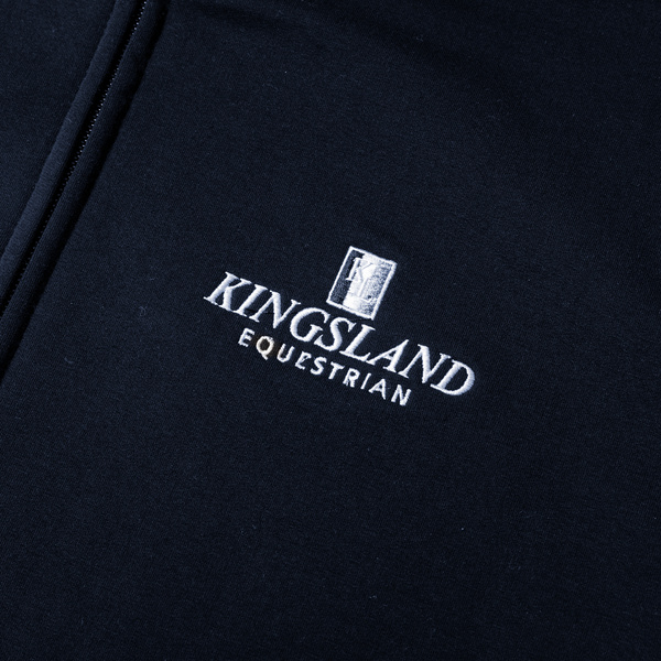 Bluza Kingsland Classic Unisex Sweat Jacket - granatowy