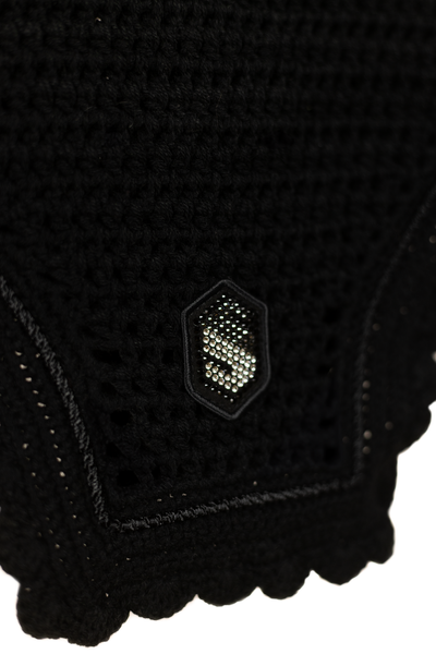 Nauszniki Wyciszające Samshield Flyshield Swarovski - czarne