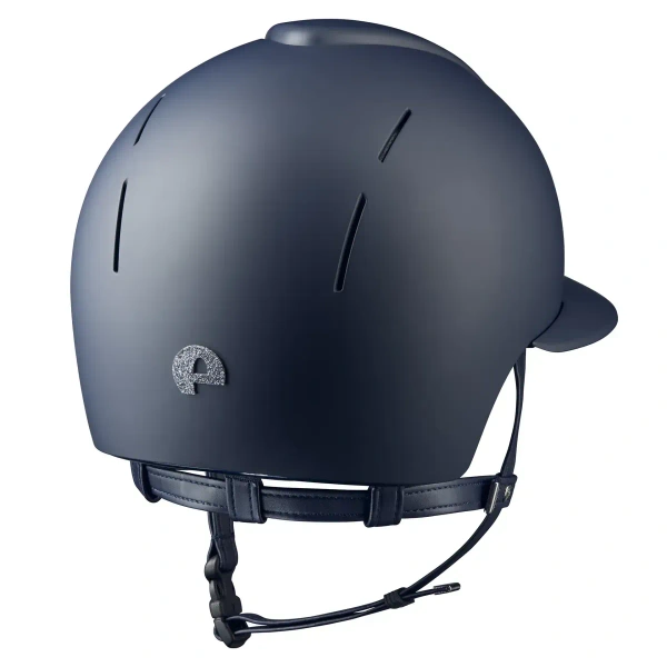 Kask KEP Smart NOVA Textile Star Silver - granatowy z granatowymi paskami