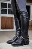 Czapsy Exel Half Chaps Dy'on - czarne gładkie