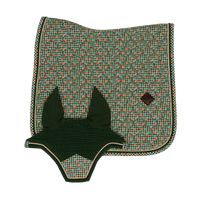 Kentucky czaprak Velvet Pied-de-Poule- ciemny zielony