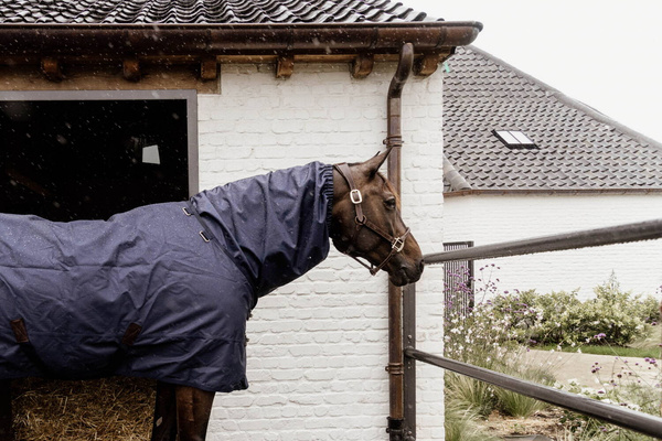 Kentucky kaptur Waterproof Horse Scarf Classic 0 g  - granat 