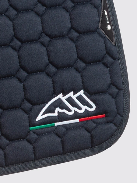 Komplet czaprak + nauszniki Equiline EQflaggy - granat