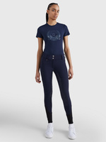 Bryczesy Tommy Hilfiger Equestrian Pro - granat desert sky