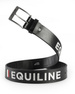 Pasek Equiline Ralph - czarny