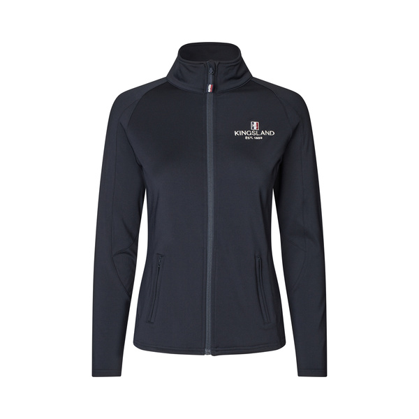 Damska bluza Kingsland Classic Women's Technical Fleece Jacket - granatowa