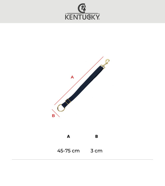  Kentucky regulowany nylonowy uchwyt - granatowy