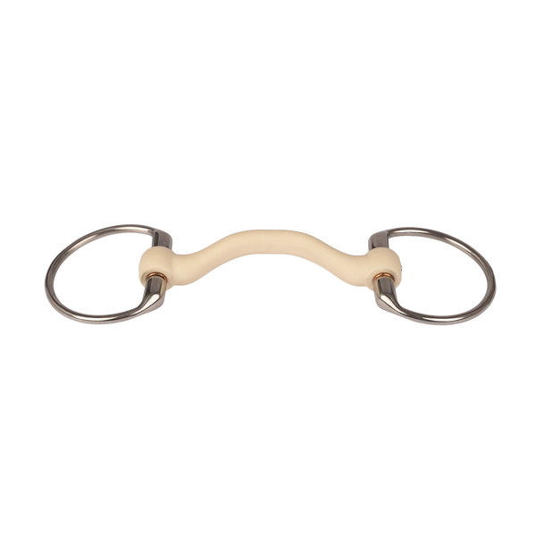 Velari wędzidło Eggbutt Flex with Tongue Port Soft 20 mm