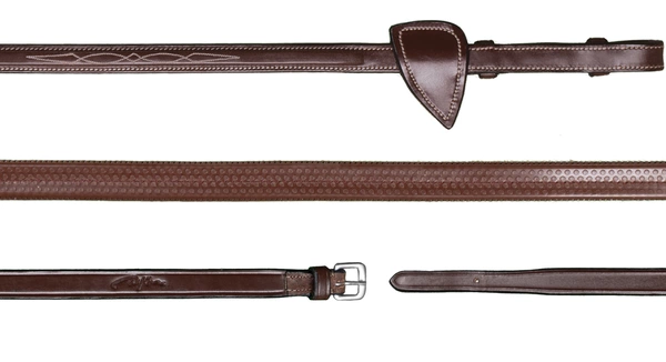 Gumowe wodze 1/2" Dy'on US Jumping