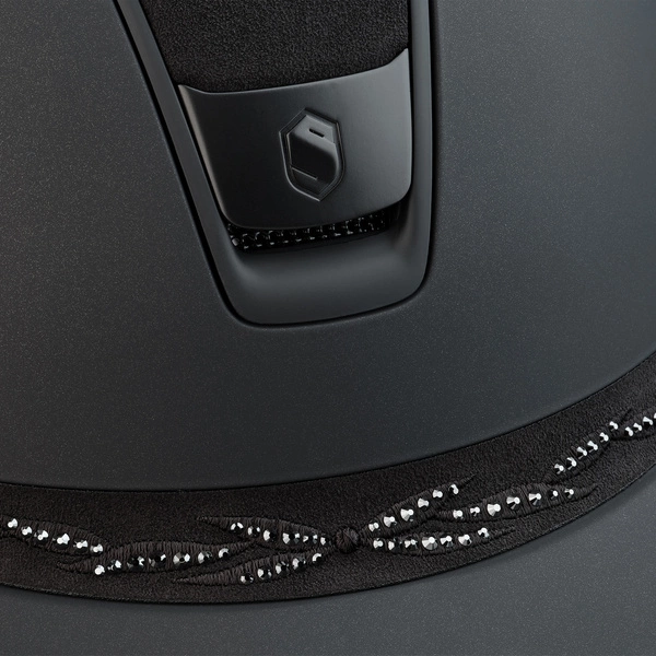 Kask Samshield Miss Shadowmatt Flower Swarovski 2.0 - Black