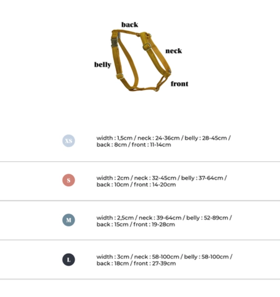 Szelki dla psa Kentucky Loop Velvet - szmaragdowe