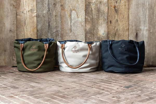 Torba na szczotki Bag Canvas Kentucky Grooming Deluxe - khaki