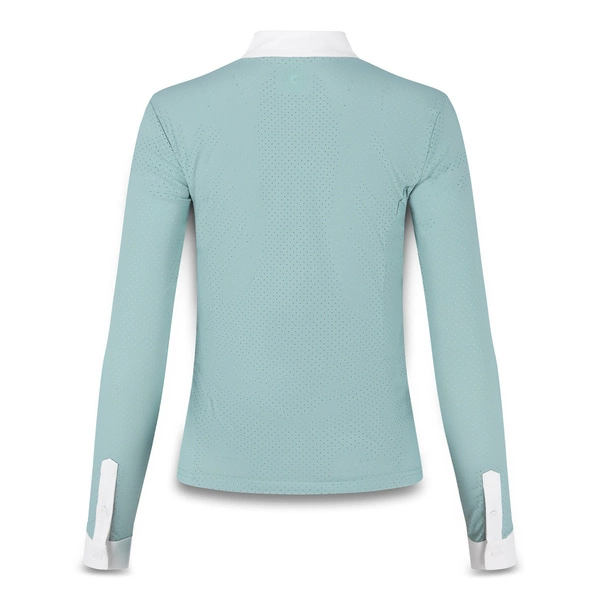 Damska koszula konkursowa z długim rękawem Kentucky Heritage Air - miętowa
