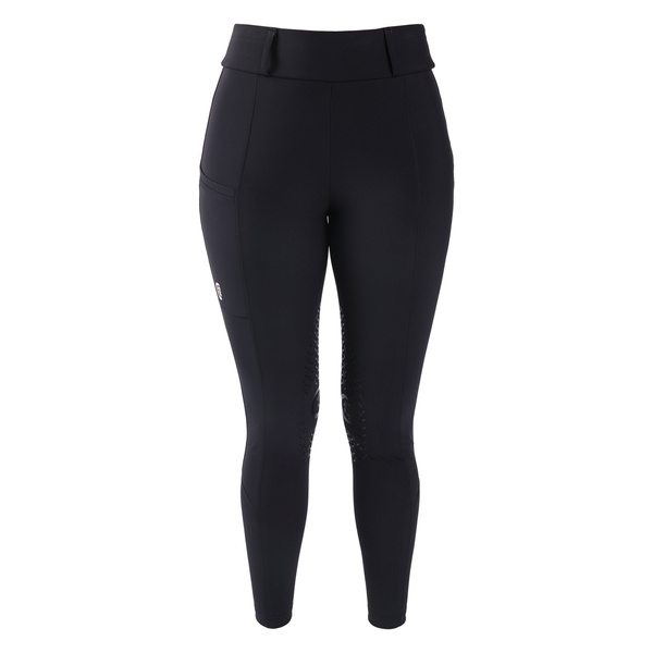 Damskie legginsy Kentucky Classic z kolanowym lejem - granatowe