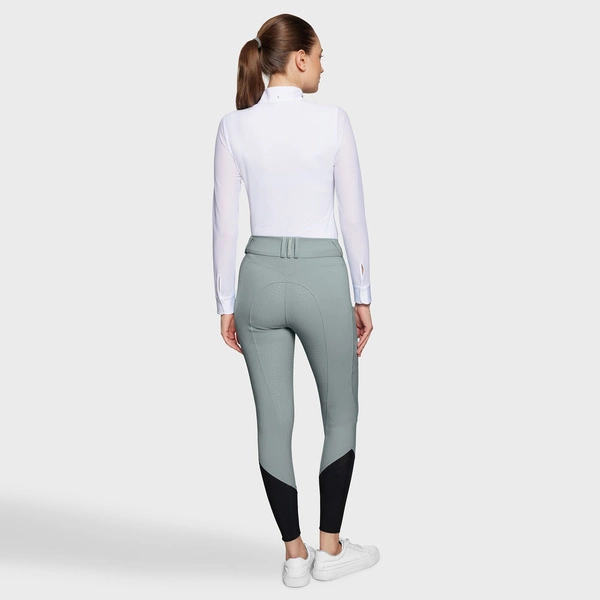 Legginsy ze szlufkami Samshield Tallia - jasnoszare