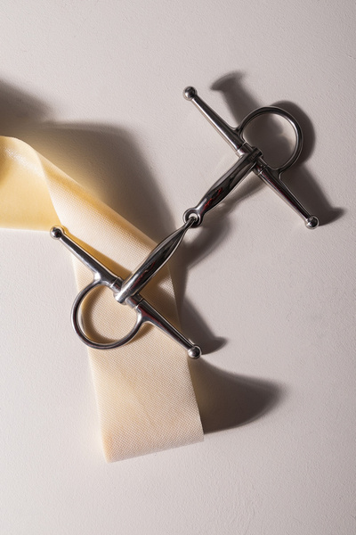 Velari wędzidło Full Cheek Bit Single Jointed Stainless Steel 14 mm