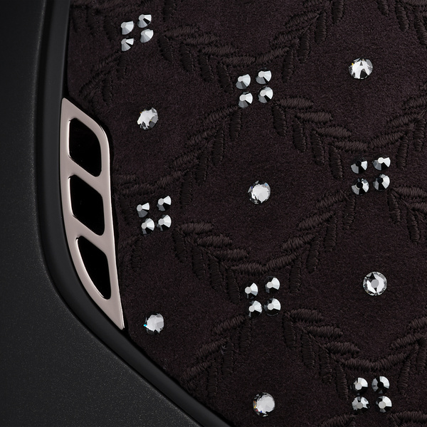 Kask Samshield Shadowmatt Royal Flower Swarovski 2.0 - Black