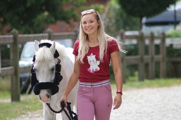 Damska koszulka Frupcio - bordowa