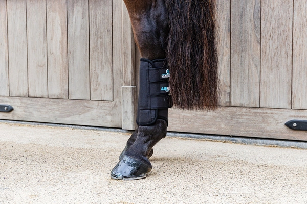 Kentucky ochraniacze na tył Eventing Boots 3D Air Flow - czarne