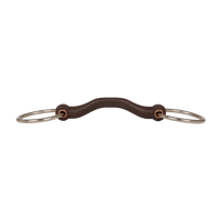 Velari wędzidło Snaffle Flex with Tongue Port Loose Ring Hard 20 mm
