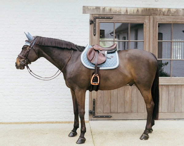 Kentucky czaprak Plaited Cord - błękitny