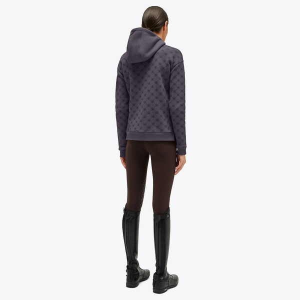 Bluza Cavalleria Toscana CT Orbit Flock - stone grey
