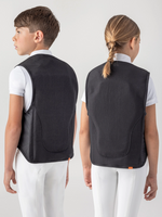 Dziecięca kamizelka ochronna wybuchowa Equiline Airbag KID - czarna