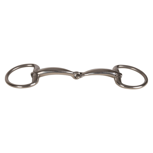 Velari wędzidło Eggbutt Single Jointed Stainless Steel 16 mm