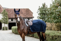 Kentucky półderka do jazdy Quater Rug Heavy Fleece - granatowa