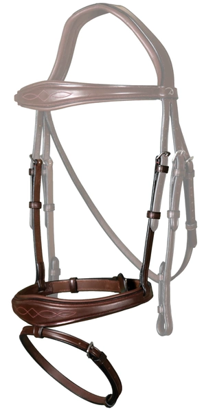 Anatomiczny skórzany nachrapnik Dy'on New English
