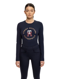 Techniczna koszulka treningowa Tommy Hilfiger Ohio - granatowa