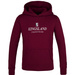 Bluza dziecięca Kingsland Classic Junior Hoodie - bordowa