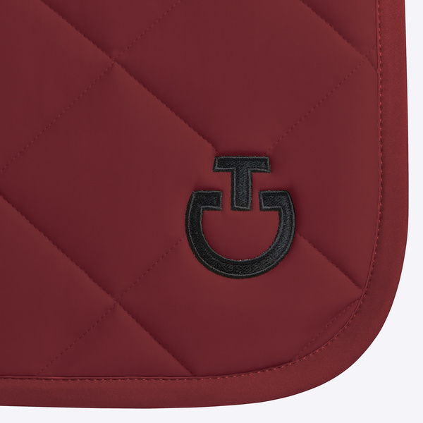 Czaprak Diamond Qualited Jersey - bordowy