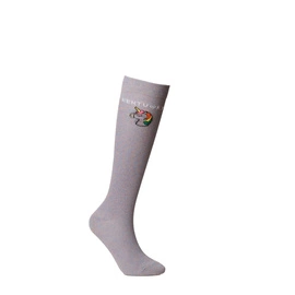 Trzypak skarpetek Kentucky Unicorn Glitter - fioletowe