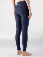 Legginsy z wysokim stanem Equiline Steref - granatowe
