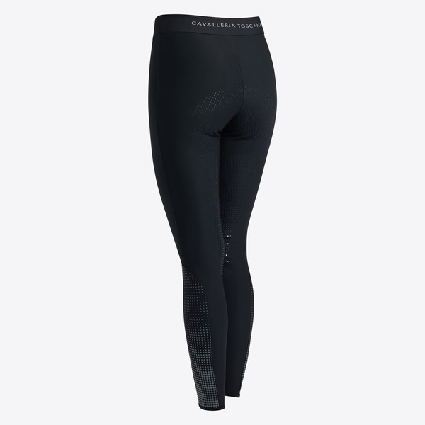 Legginsy Dressage Full Grip Cavalleria Toscana - czarne