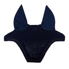 Kentucky nauszniki Velvet Mini Pearls - granatowe