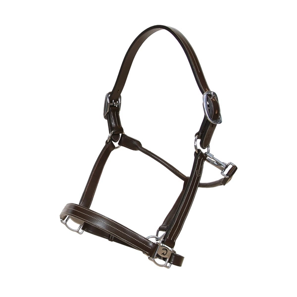 Dy'on kantar US Halter With Adjustment - brązowy