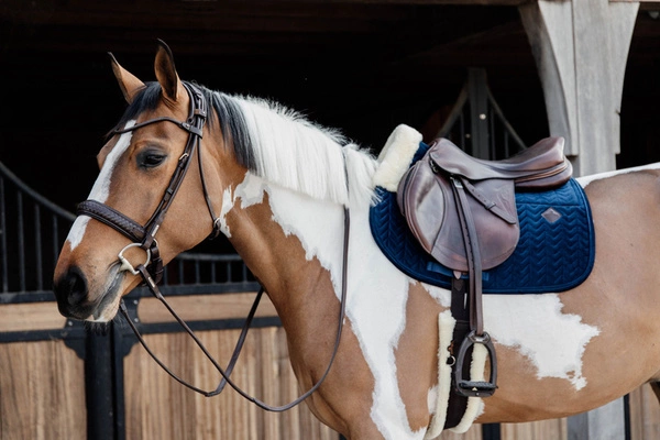 Kentucky czaprak Skin Friendly Velvet - granatowy