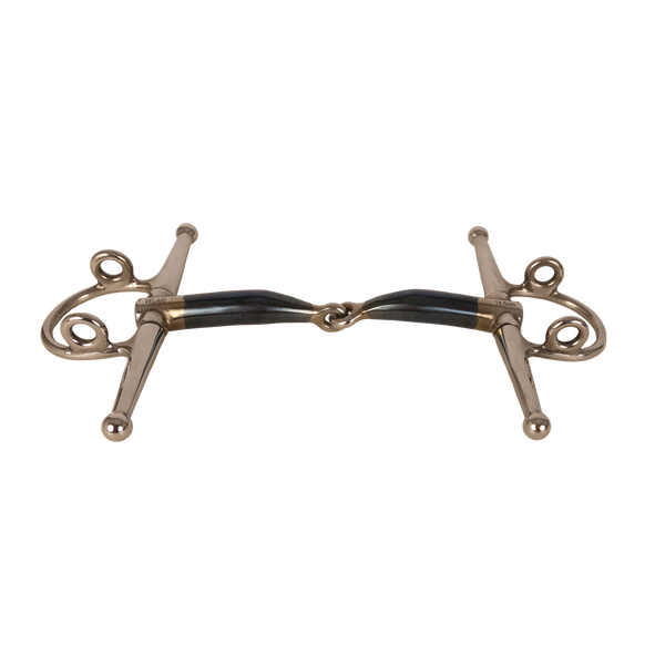 Velari Full Cheek Gag Single Jointed Sweet Iron 16 mm