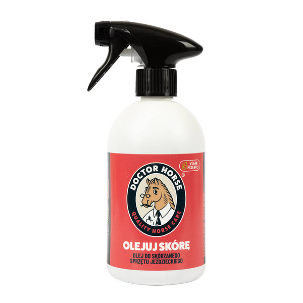 Olej do skór Doctor Horse Olejuj Skórę w sprayu 500ml