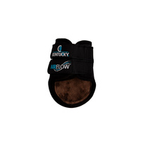 Kentucky ochraniacze na tył Eventing Boots 3D Air Flow Skin Friend Short - czarne