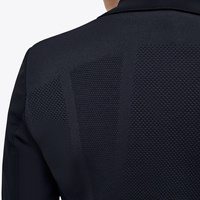 Damski frak R-EVO Light Tech Knit Zip Cavalleria Toscana GGD037 - granatowy