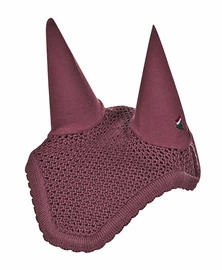 Nauszniki Equiline Kim - bordowe