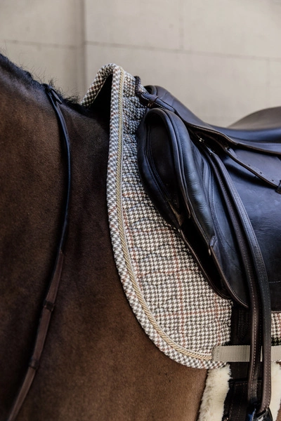 Kentucky czaprak Pied de Poule - beżowy