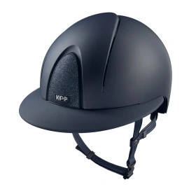 Kask KEP Smart NOVA POLO Textile Star Blue - granatowy z granatowymi paskami
