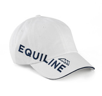 Czapeczka z daszkiem Equiline Charlie - biała