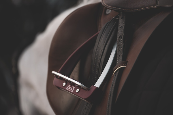 Strzemiona Veredus Vita Stirrup Steel1 - bordowe