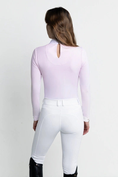 Koszula konkursowa Fleur de Lys Equestrian Holly - jasnoróżowa